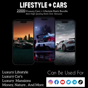 2500+ Luxury Lifestyle Reels & Car Reels Bundle