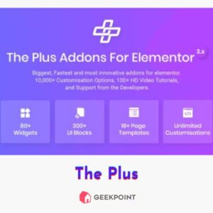 Free Download The Plus Addon for Elementor