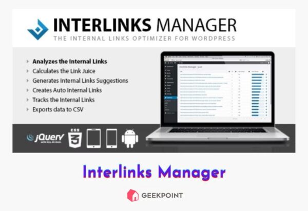 Free Download Interlinks Manager Plugin for Wordpress