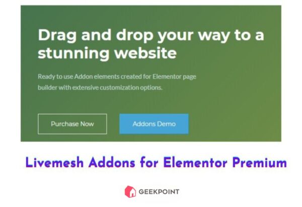 Free Download Livemesh Addons for Elementor Premium