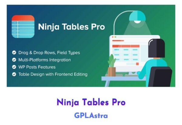 Free Download Ninja Tables Pro Wordpress