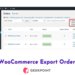 WooCommerce Export Orders