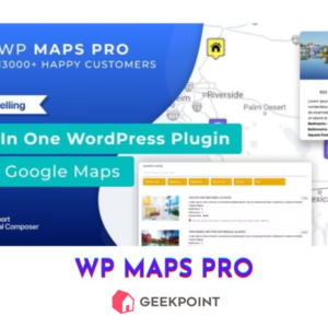 Free Download WP MAPS PRO Plugin for Wordpress