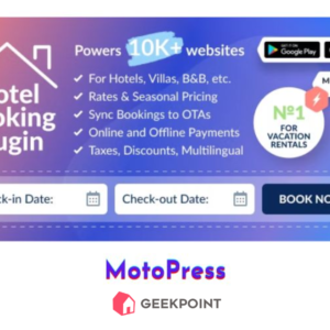 Free Download MotoPress Hotel Booking Plugin for Wordpress