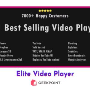 Free Download Elite Video Player Plugin for Wordpress