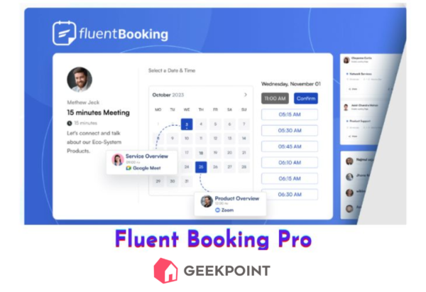 Free Download Fluent Booking Pro Plugin for Wordpress