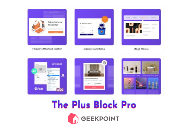 Free Download The Plus Block Pro Plugin for Wordpress