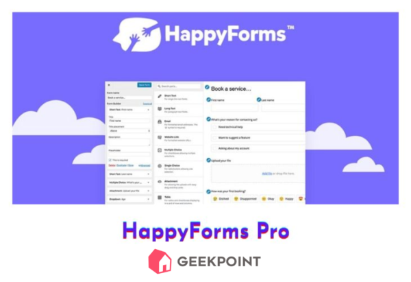 Free Download HappyForms Pro Plugin for Wordpress