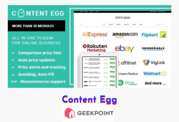 Free Download Content Egg Plugin for Wordpress