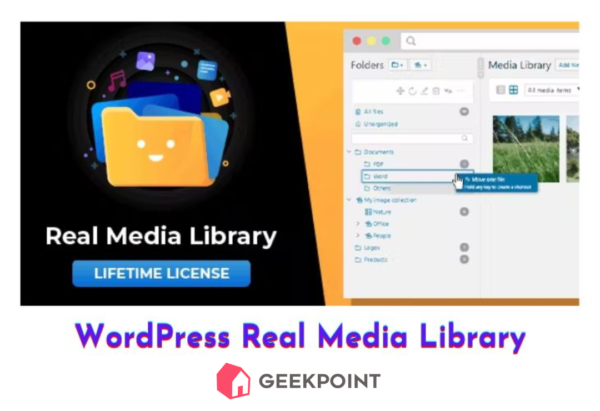 Free Download Real Media Library Plugin for Wordpress