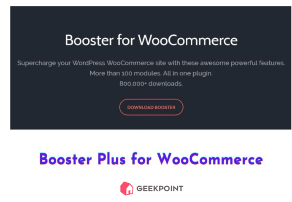 Booster for WooCommerce