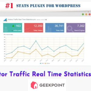 Free Download Visitor Traffic Real Time Statistics Pro Plugin for Wordpress