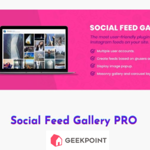 Free Download Social Feed Gallery PRO Plugin for Wordpress