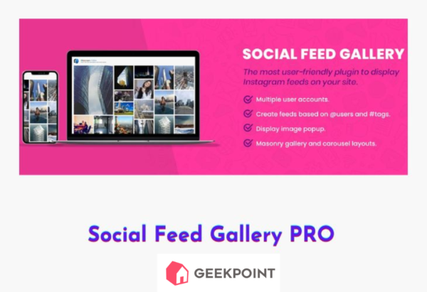 Free Download Social Feed Gallery PRO Plugin for Wordpress