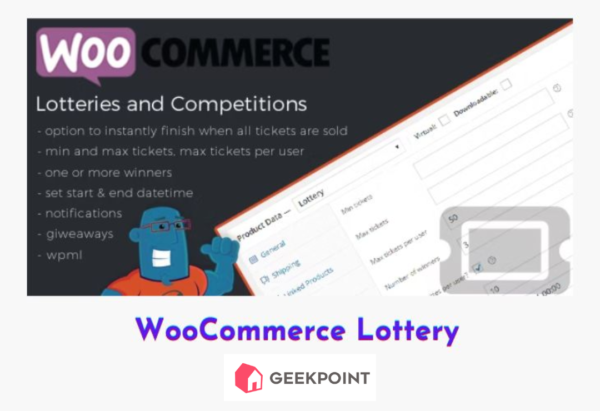 Free Download WooCommerce Lottery Plugin for Wordpress