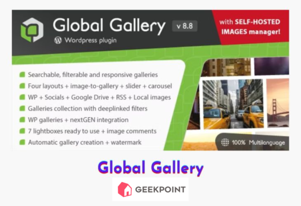 Free Download Global Gallery Plugin for Wordpress