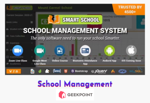 Free Download School Management Pro Plugin for Wordpress