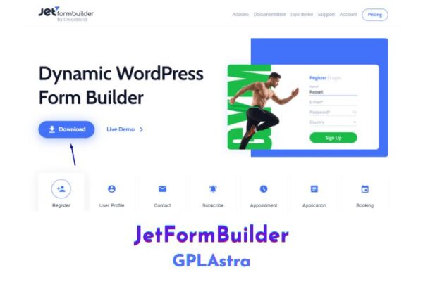 Free Download JetFormBuilder Plugin for Wordpress